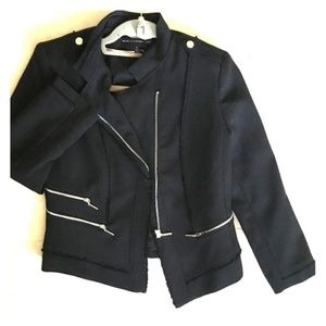 White House Black Market Jackets & Coats - WHITE HOUSE BLACK MARKET Motto Blazer White House Black Market Jackets & Coats - WHITE HOUSE BLACK MARKET Motto Blazer